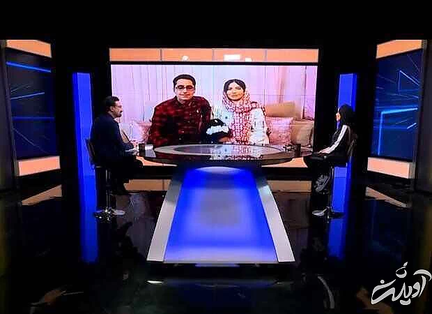 عکس - سورپرایز مربی زن ایرانی توسط عراقی ها - اقدام جالب در برنامه زنده تلویزیونی